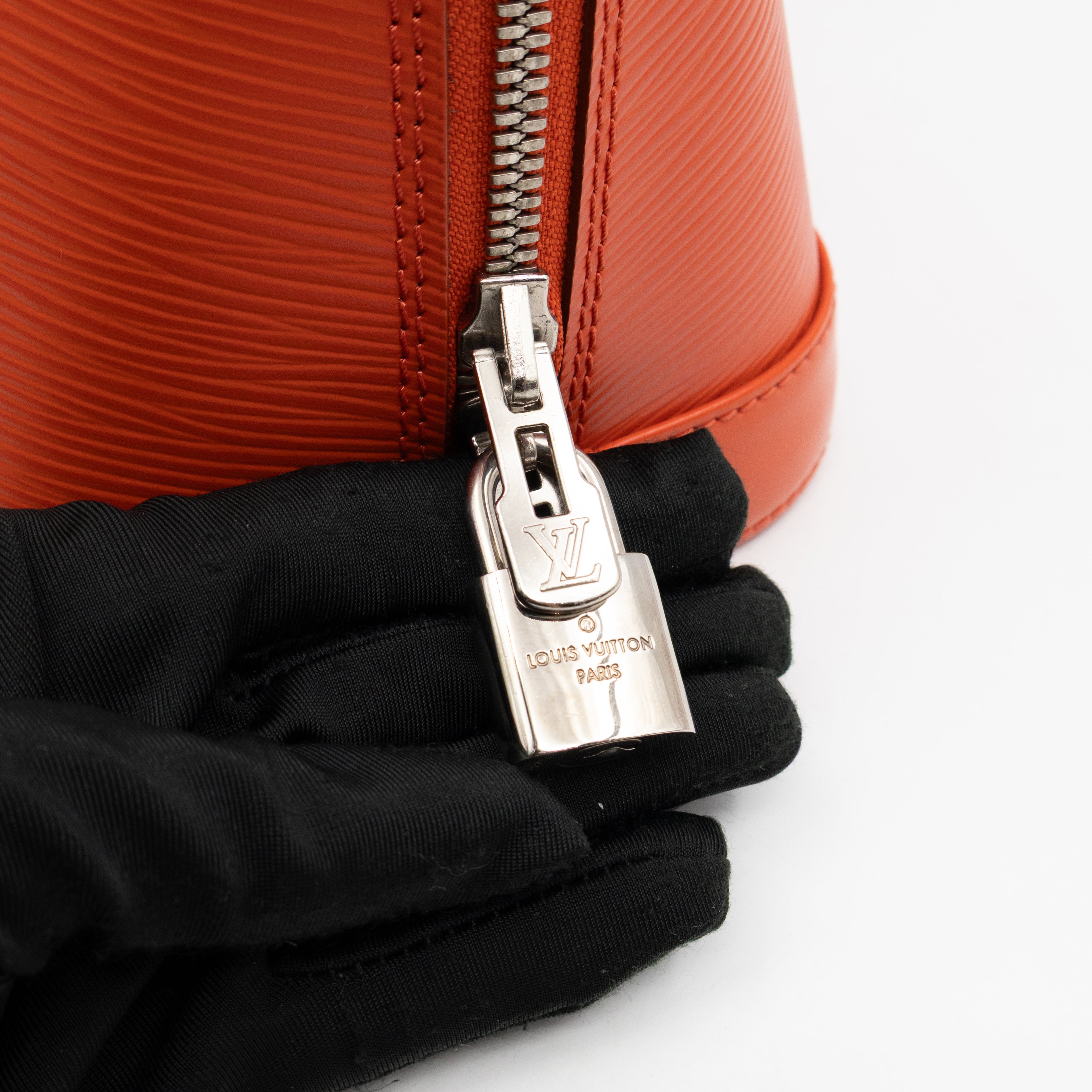 Alma PM Epi Leather Orange