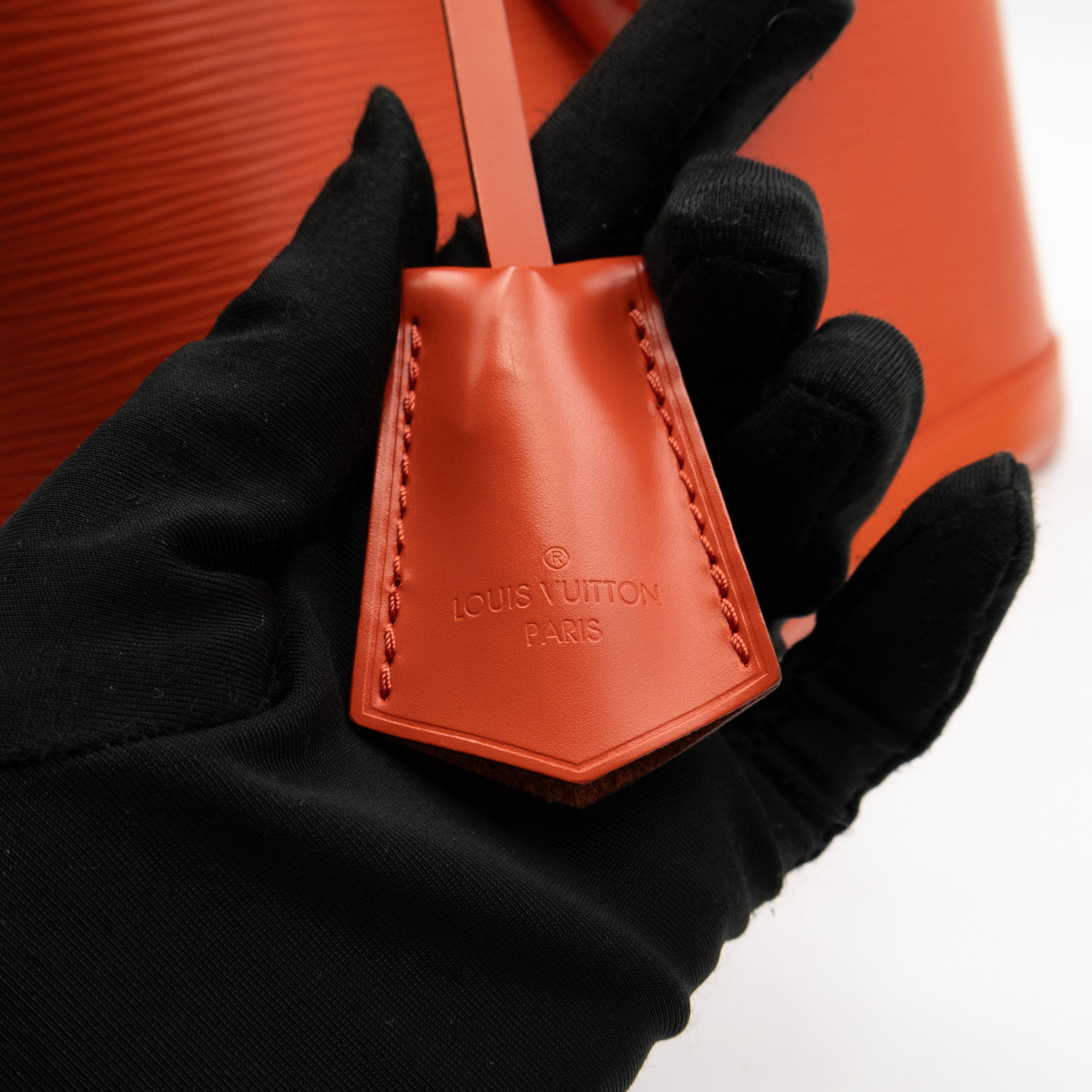 Alma PM Epi Leather Orange