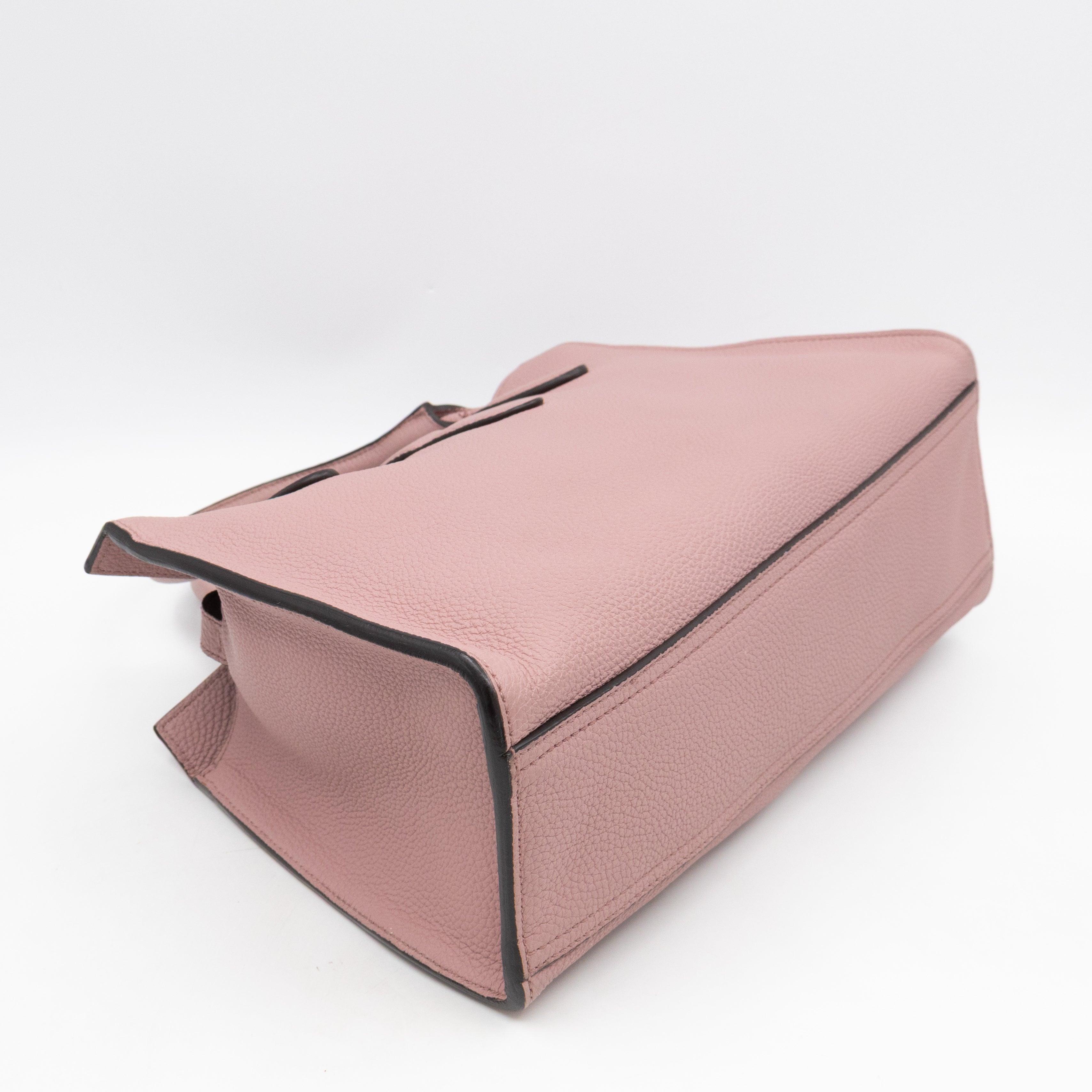 New Jackie Top Handle Bag Pink Leather