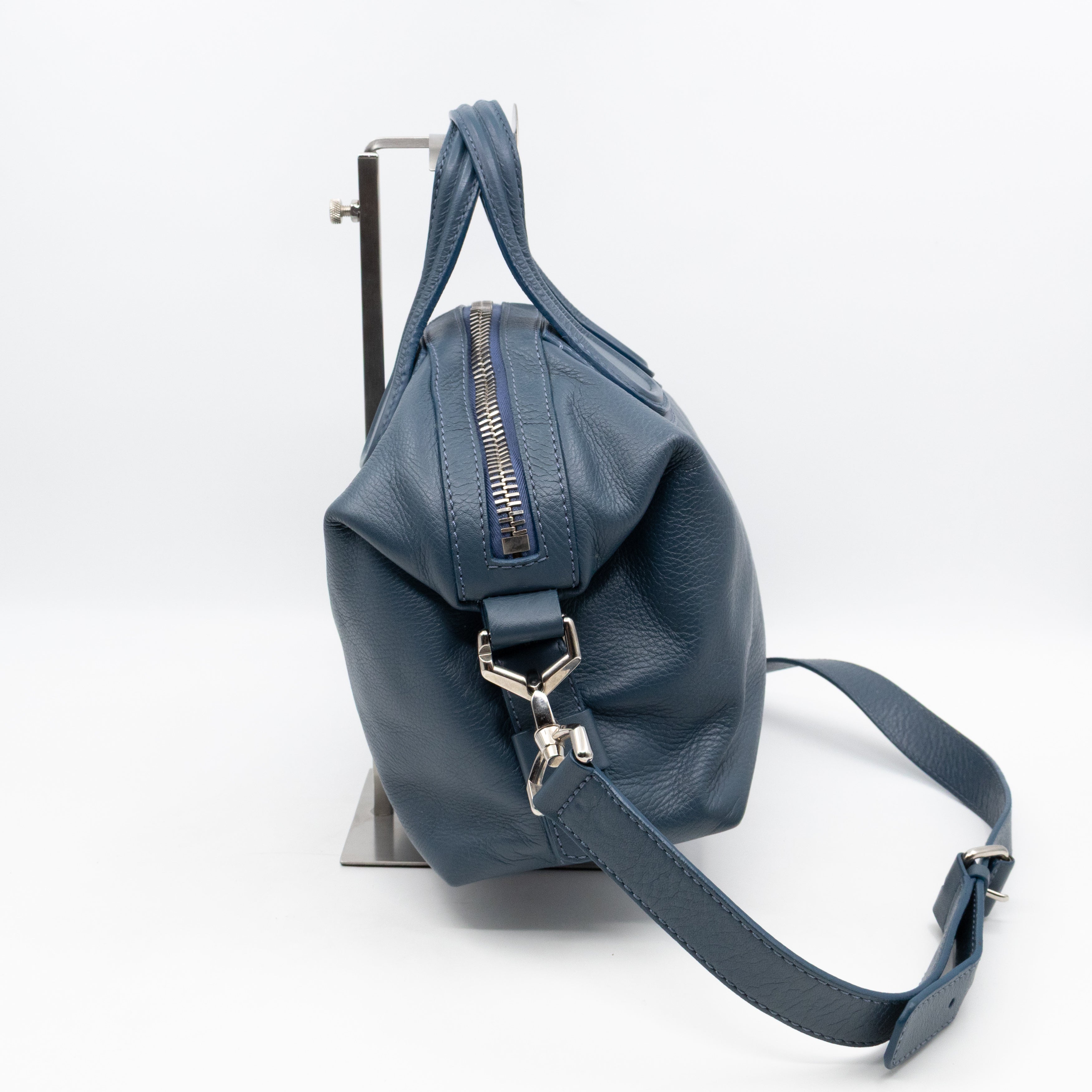 Nightingale Small Blue Leather