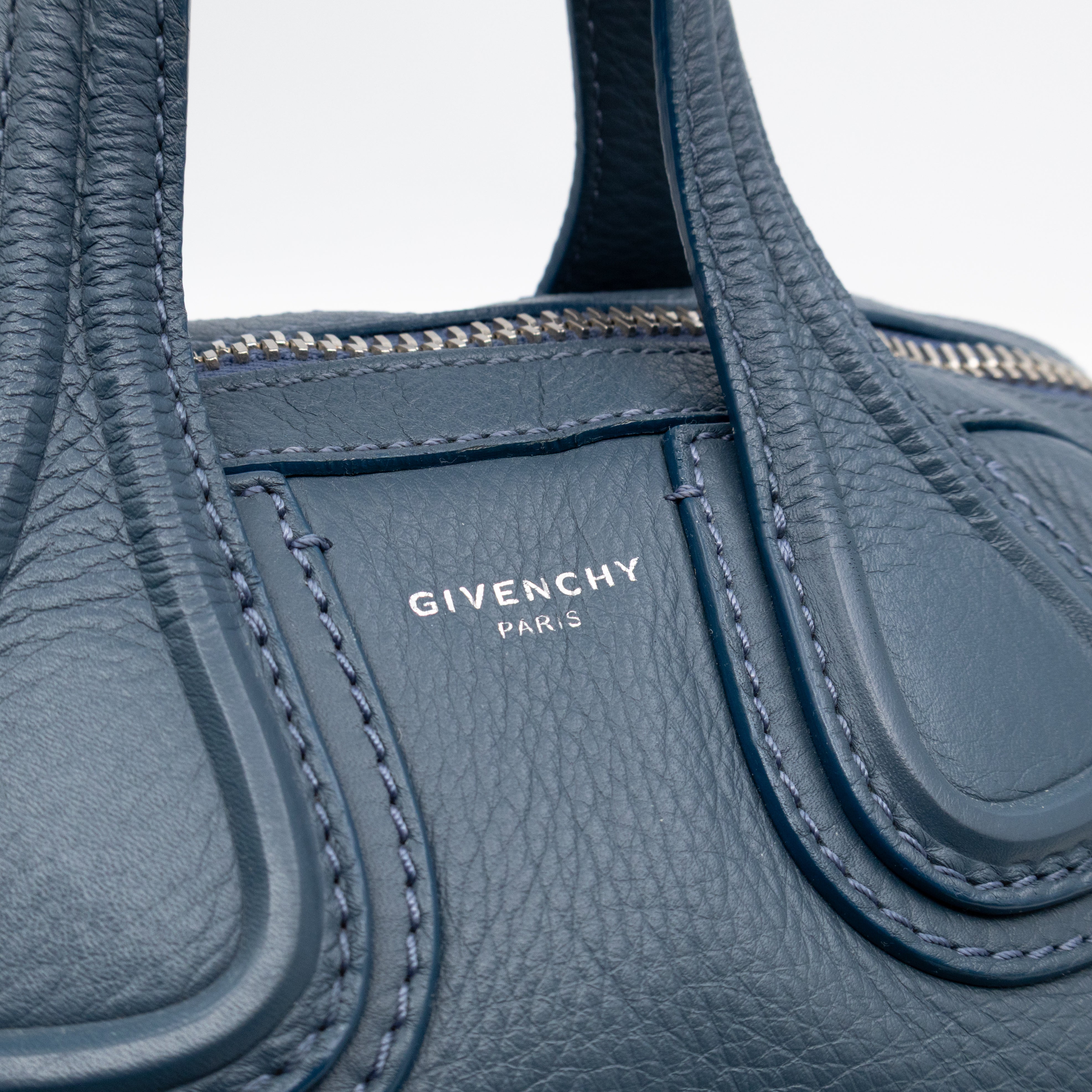 Nightingale Small Blue Leather