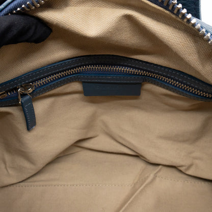 Nightingale Small Blue Leather