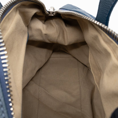 Nightingale Small Blue Leather