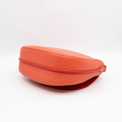 Trotteur Messenger Bag Orange Leather