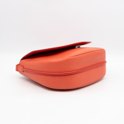 Trotteur Messenger Bag Orange Leather