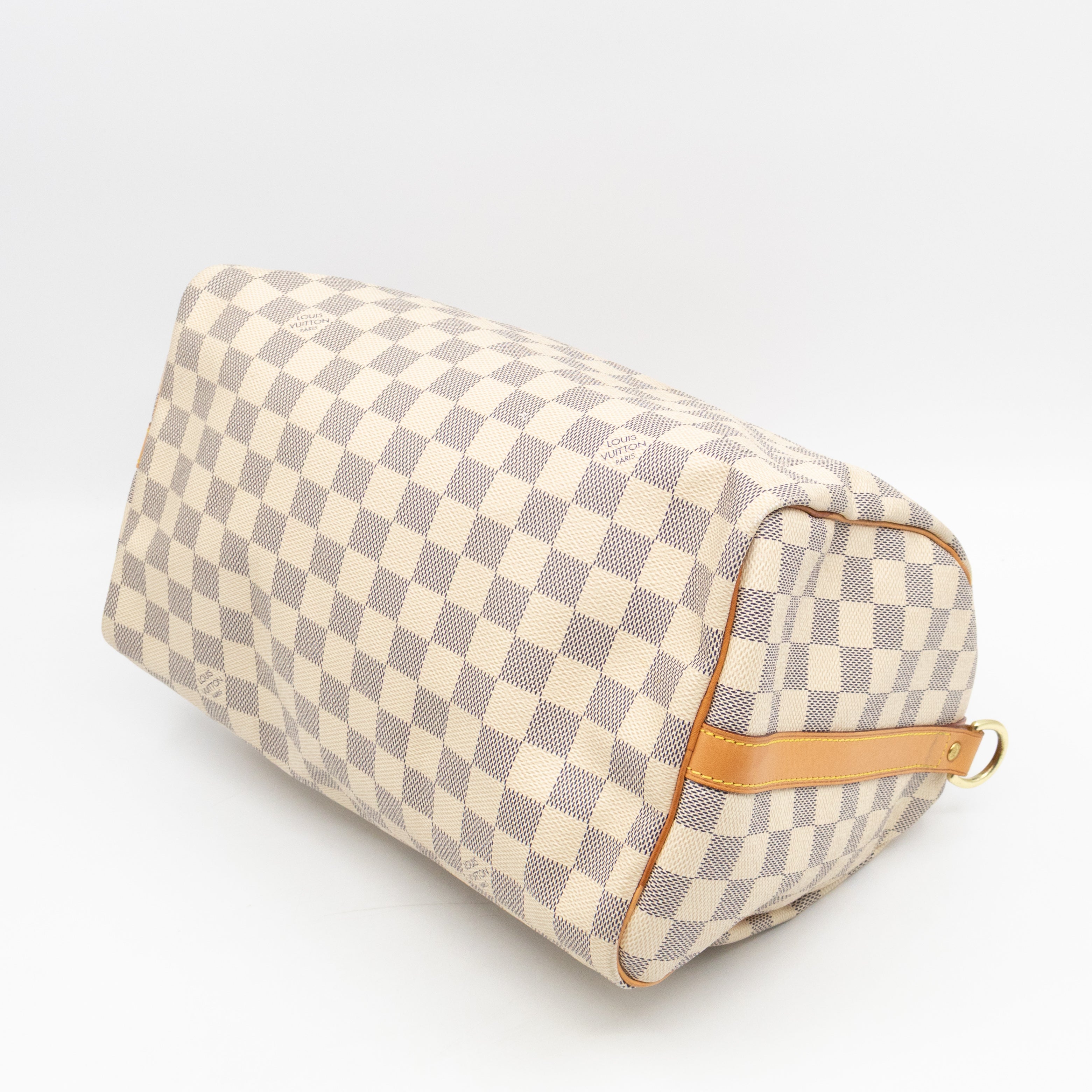 Speedy 30 Bandouliere Damier Azur