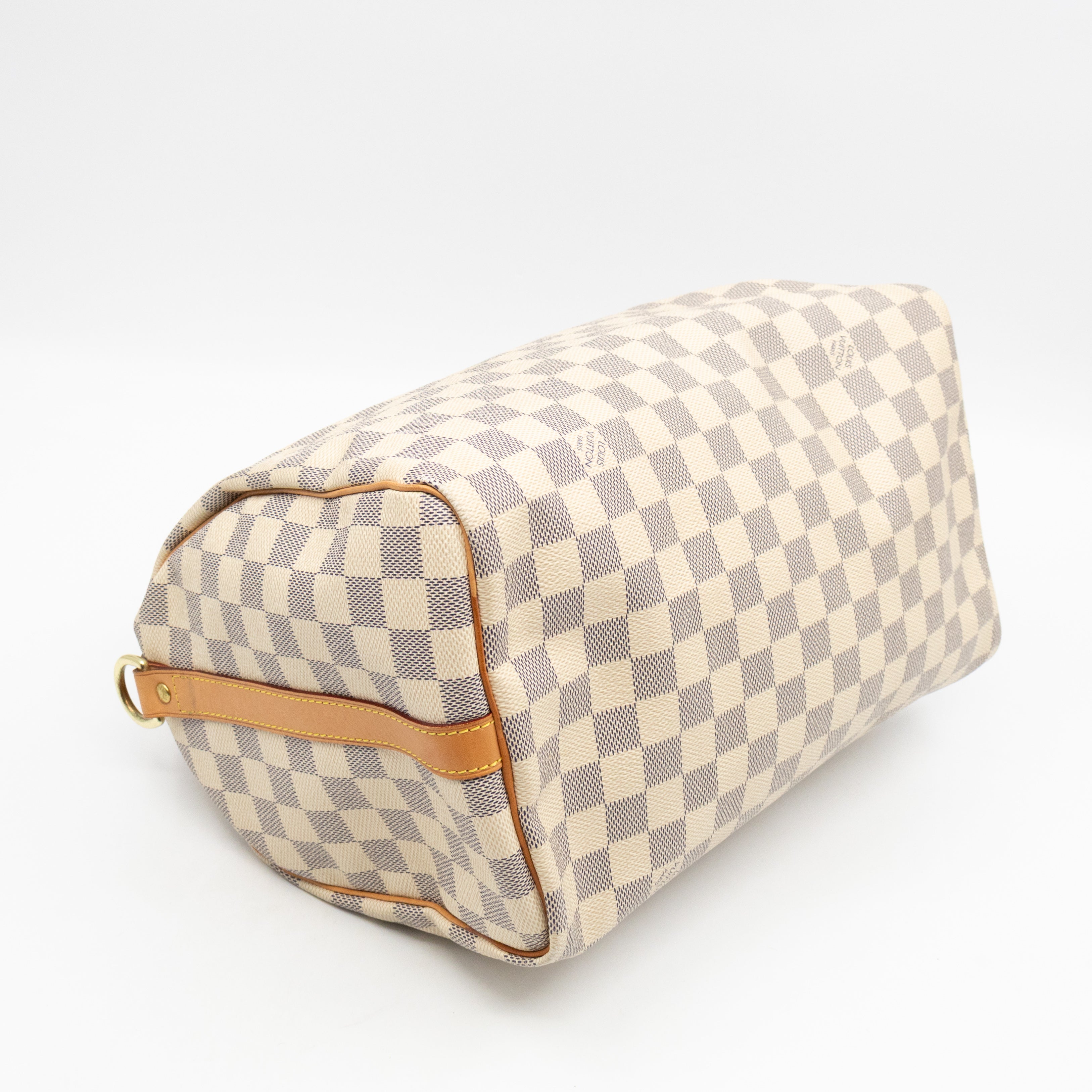 Speedy 30 Bandouliere Damier Azur