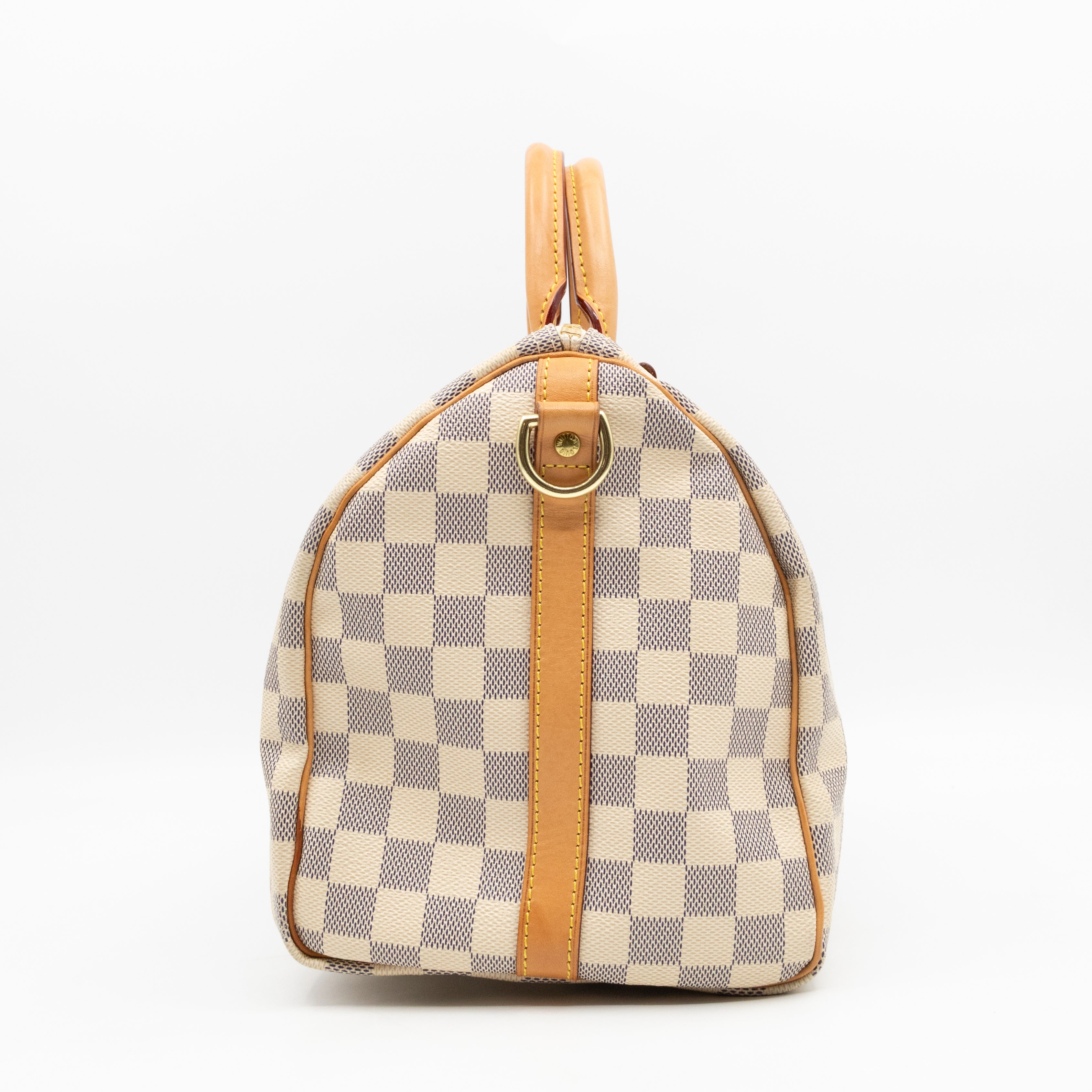 Speedy 30 Bandouliere Damier Azur