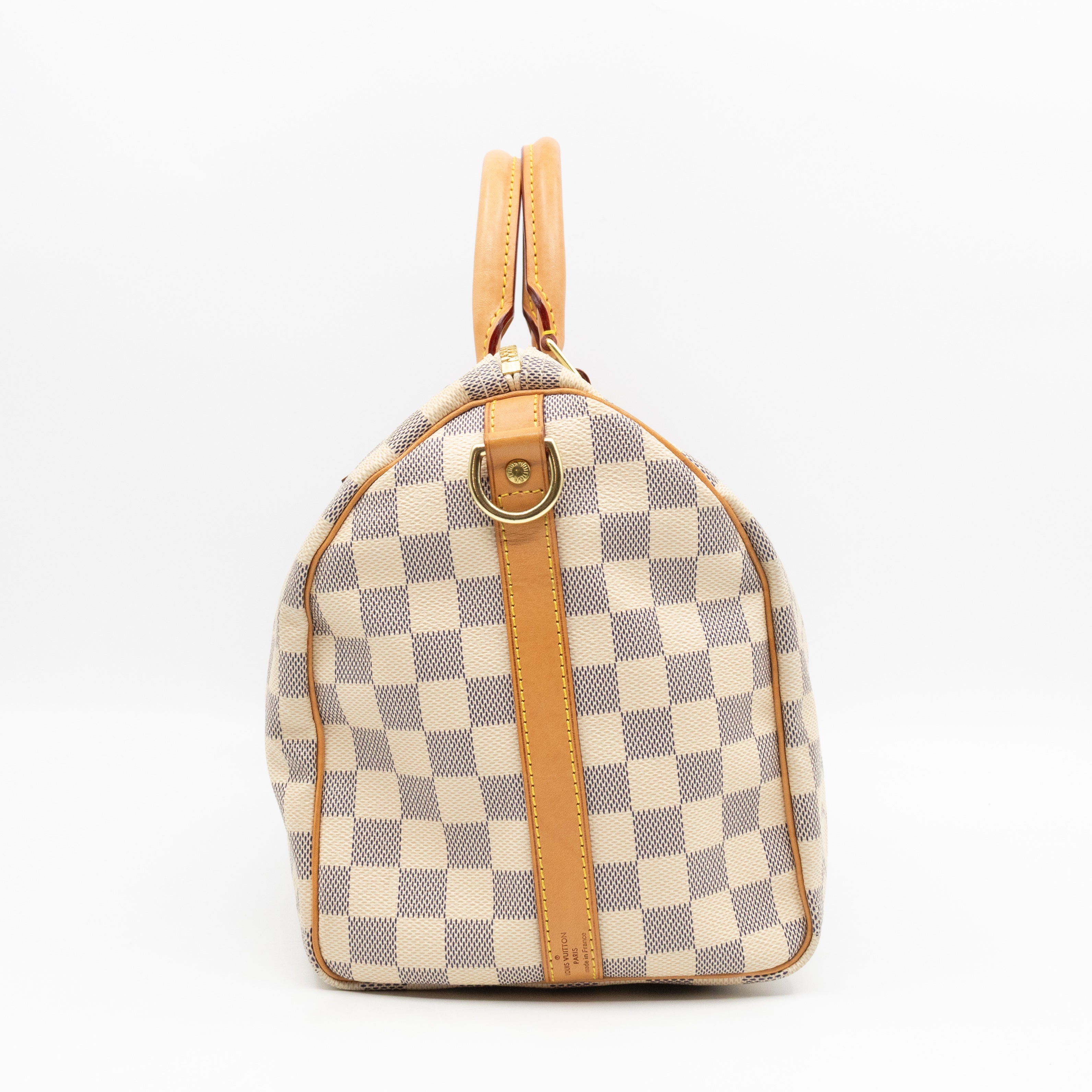 Speedy 30 Bandouliere Damier Azur