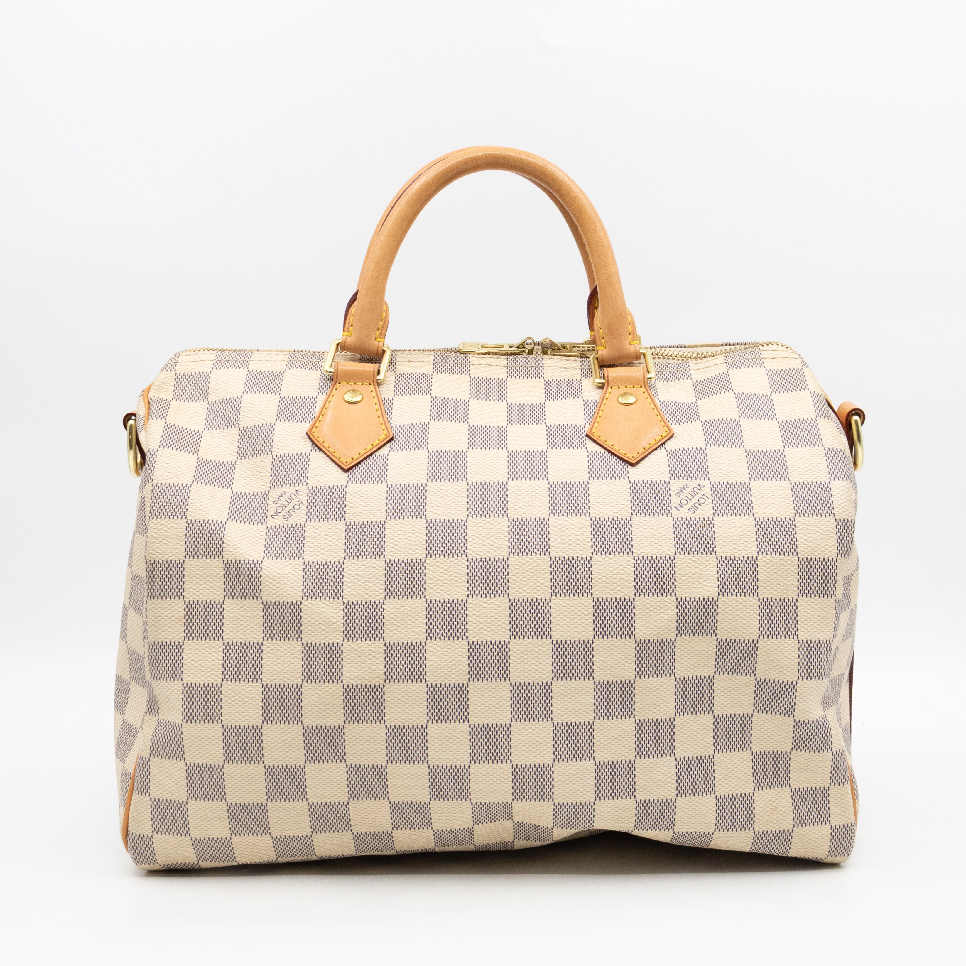 Speedy 30 Bandouliere Damier Azur