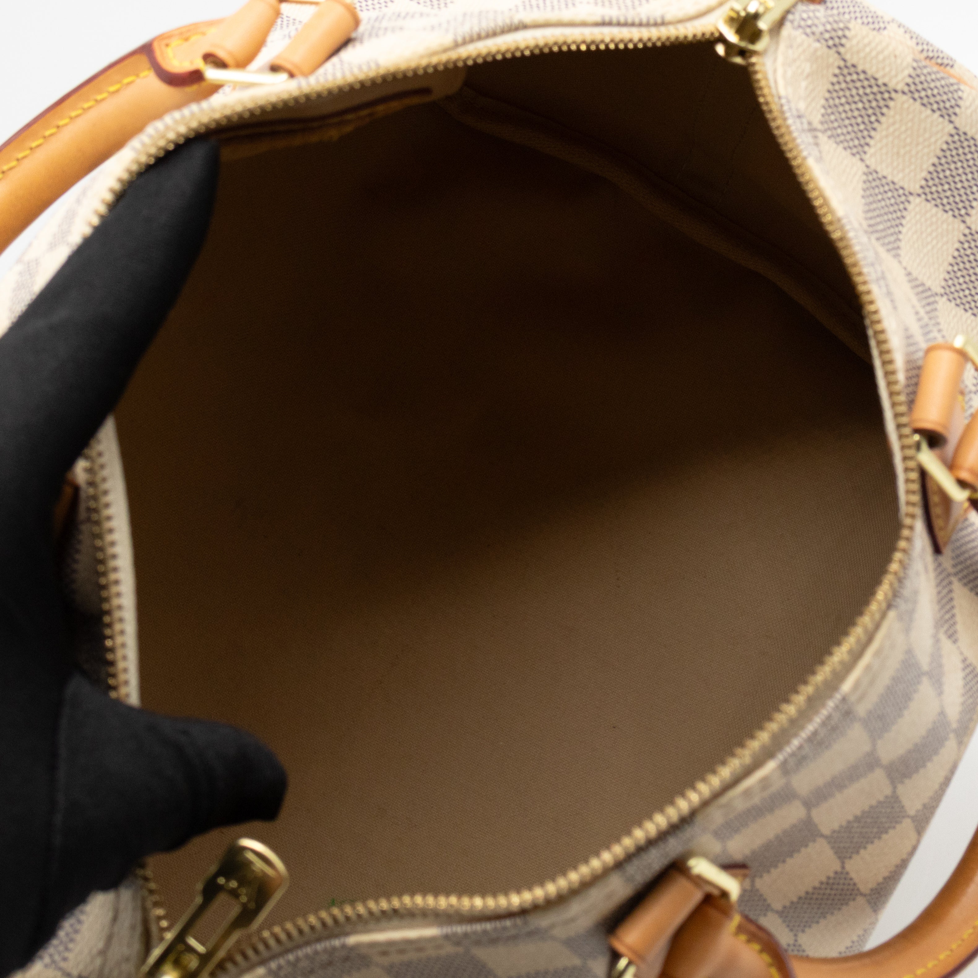 Speedy 30 Bandouliere Damier Azur