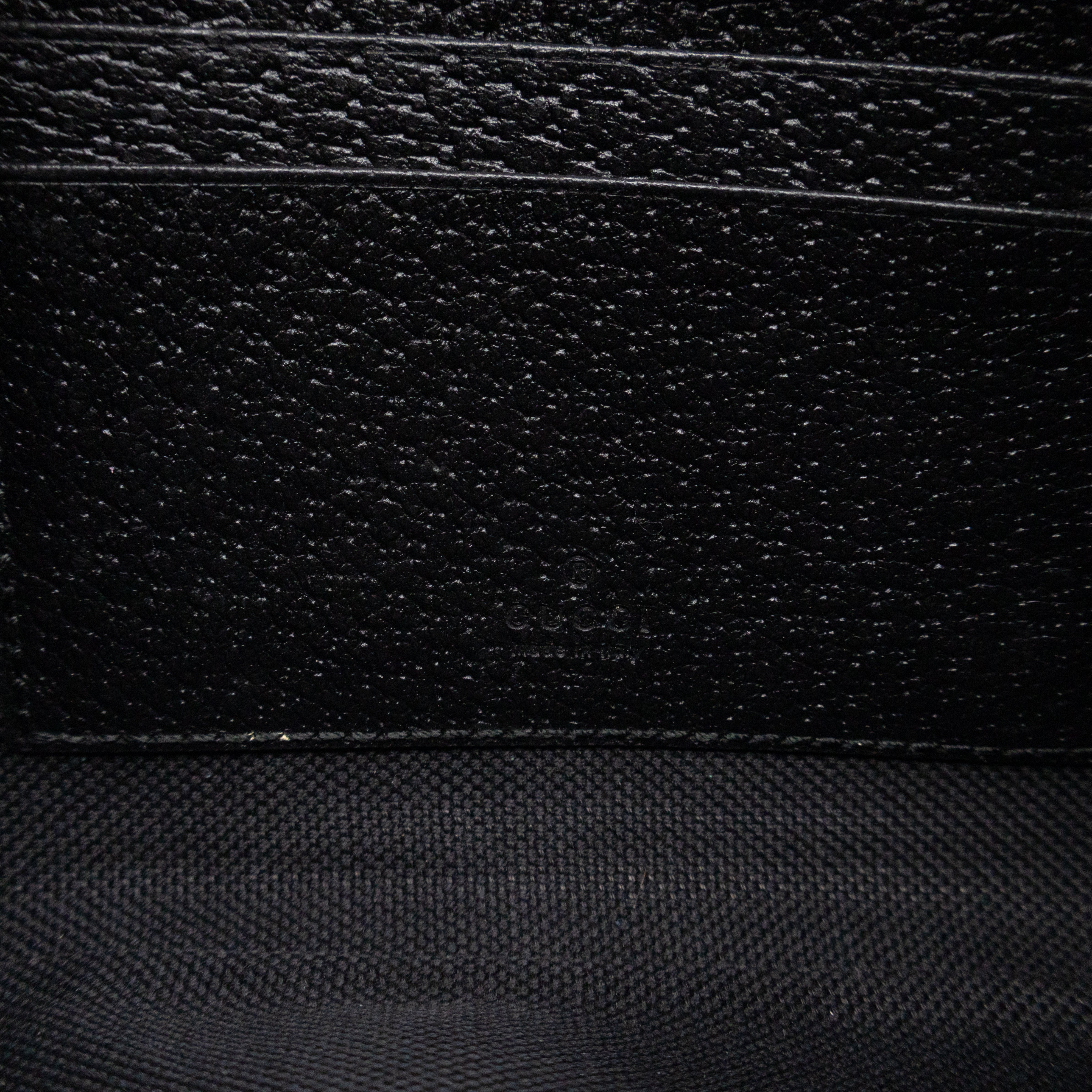 GG Wristlet Zip Pouch GG Psychedelic Canvas