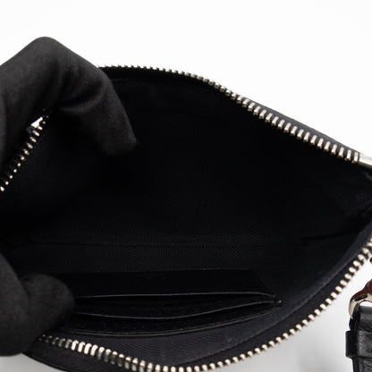 GG Wristlet Zip Pouch GG Psychedelic Canvas