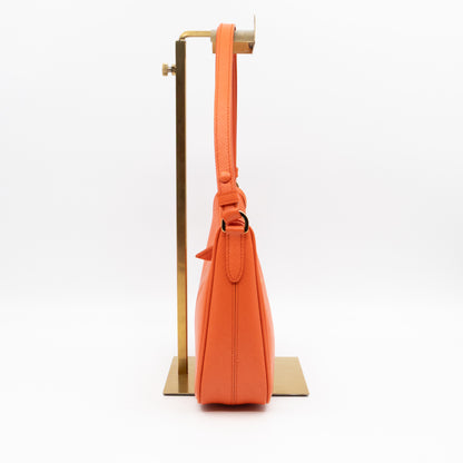 Mini Re-Edition Shoulder Bag Lux Arancio Saffiano Leather