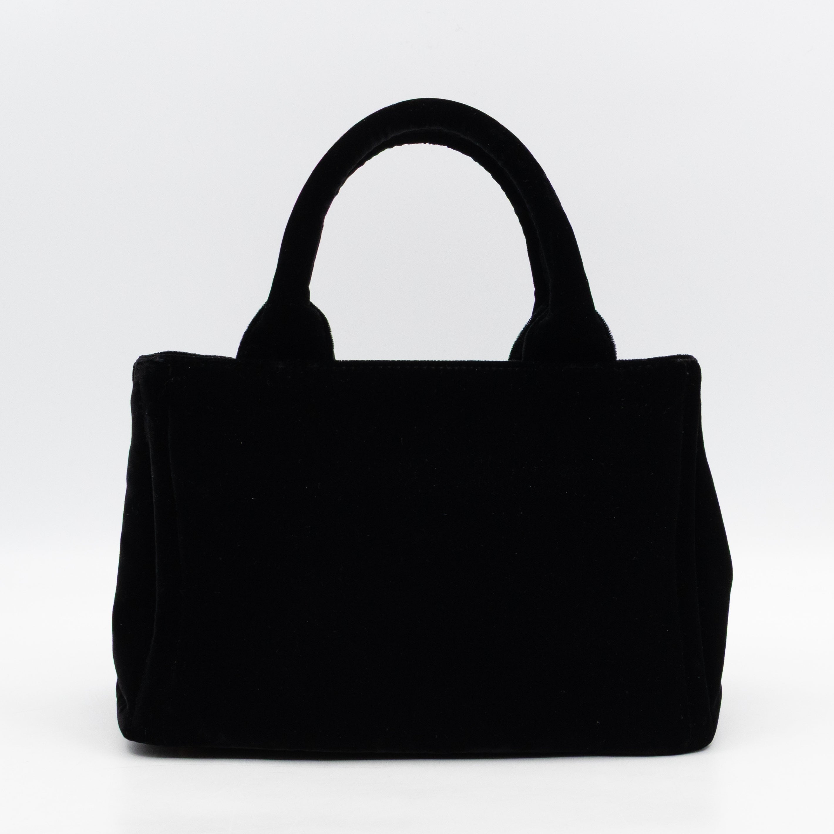 Canapa Mini Tote Bag Black Velvet