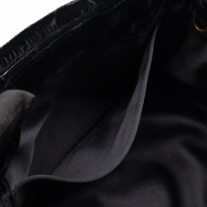 Canapa Mini Tote Bag Black Velvet