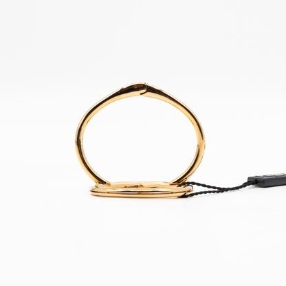 F Is Fendi Cuff Bracelet Gold
