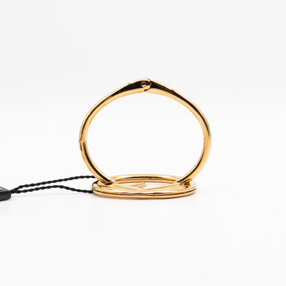 F Is Fendi Cuff Bracelet Gold