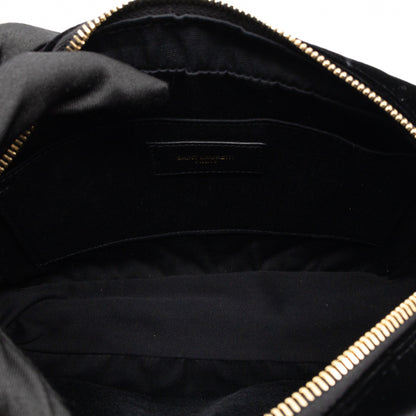 Lou Tassel Camera Bag Black Velvet