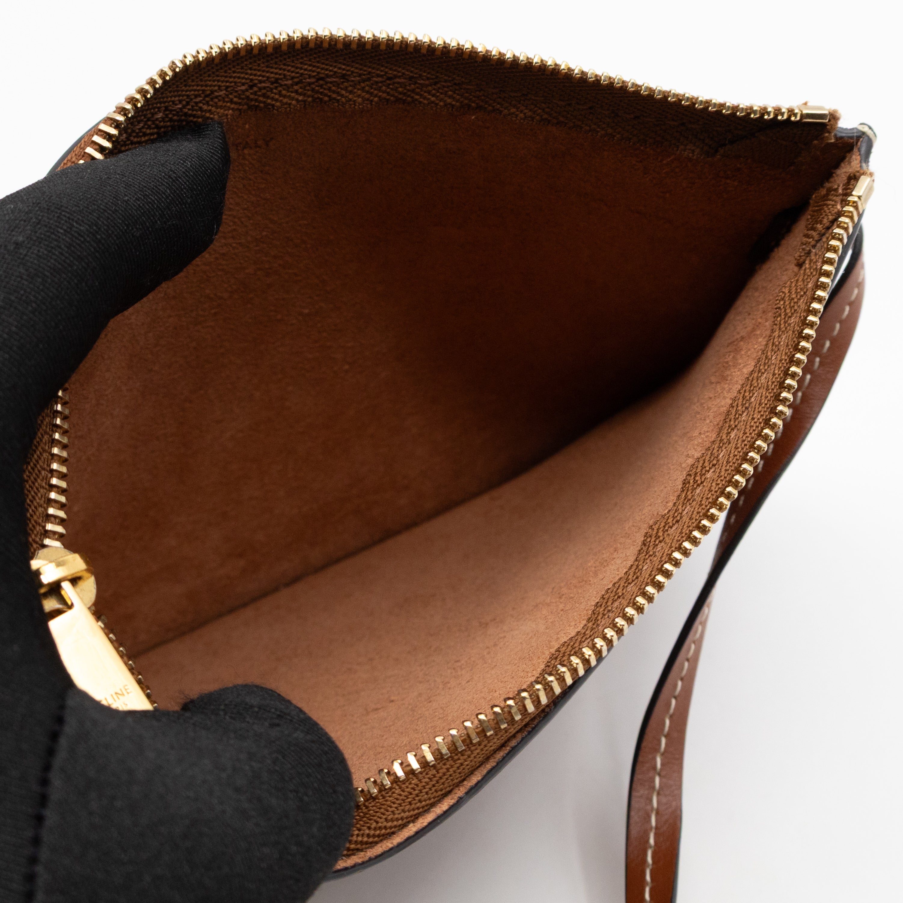 Celine 16 Bucket Bag Brown Smooth Leather