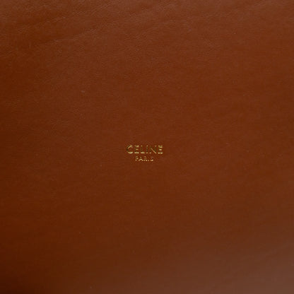 Celine 16 Bucket Bag Brown Smooth Leather