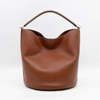 Celine 16 Bucket Bag Brown Smooth Leather