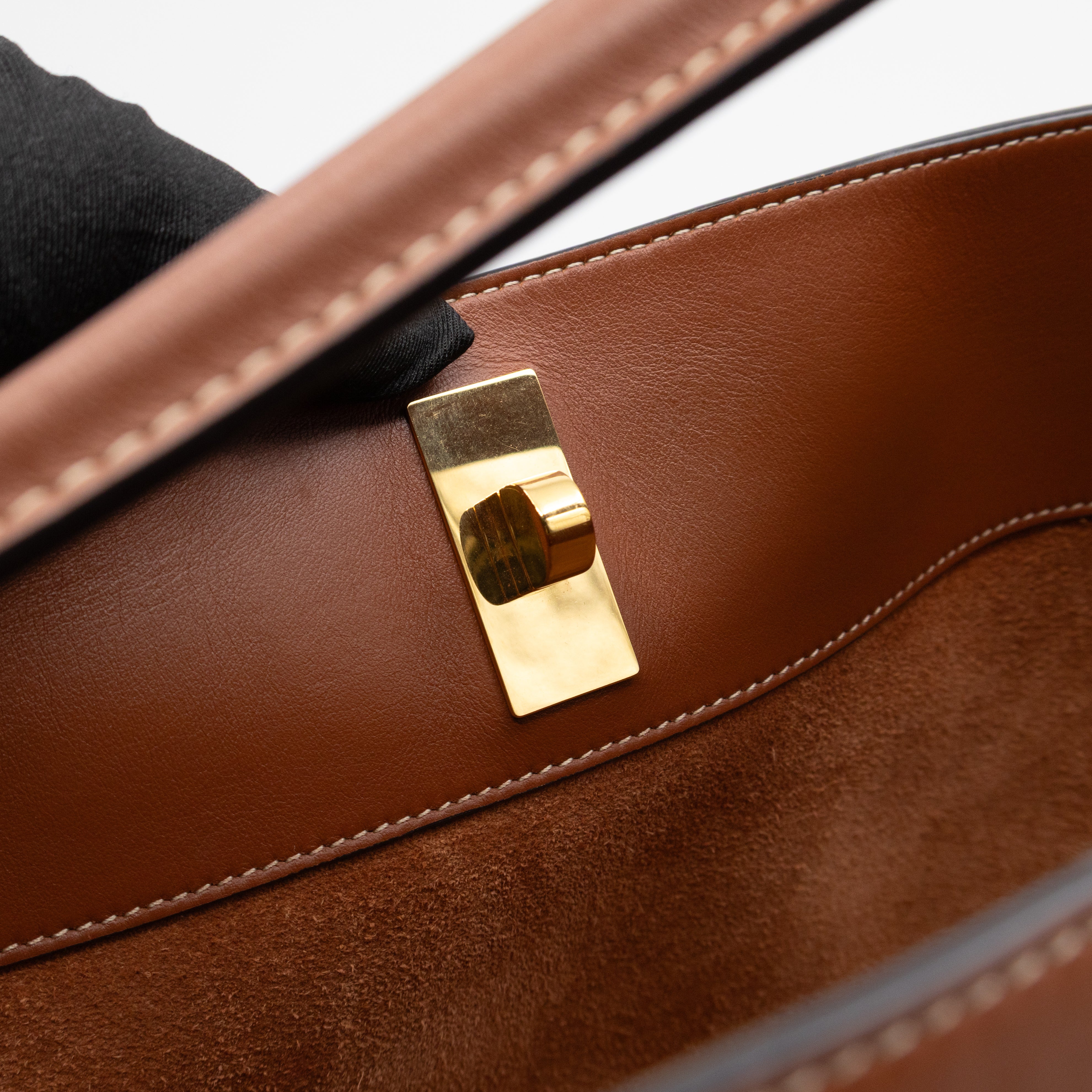 Celine 16 Bucket Bag Brown Smooth Leather