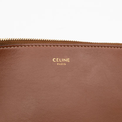 Celine 16 Bucket Bag Brown Smooth Leather