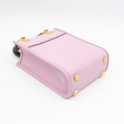 Sunshine Mini Pink Smooth Leather