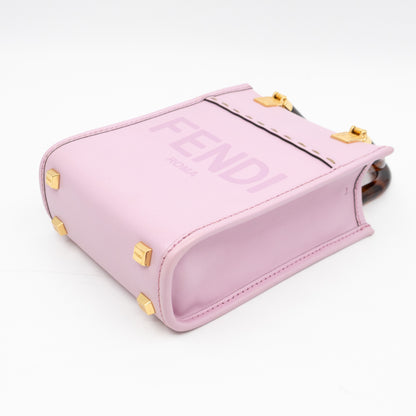 Sunshine Mini Pink Smooth Leather