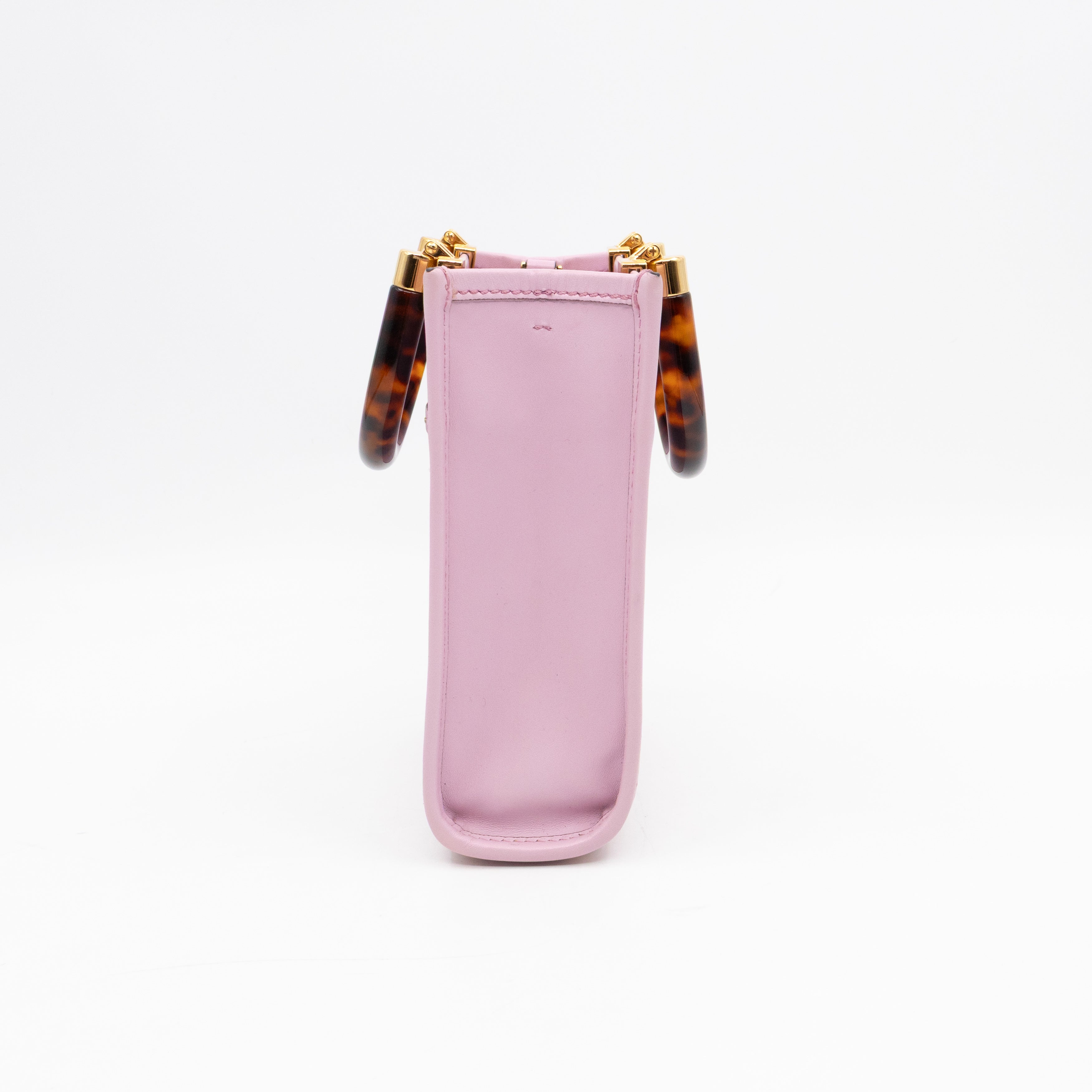 Sunshine Mini Pink Smooth Leather