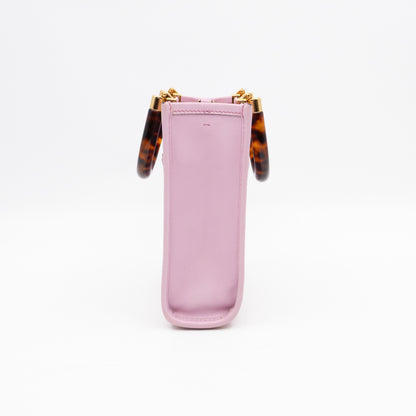 Sunshine Mini Pink Smooth Leather