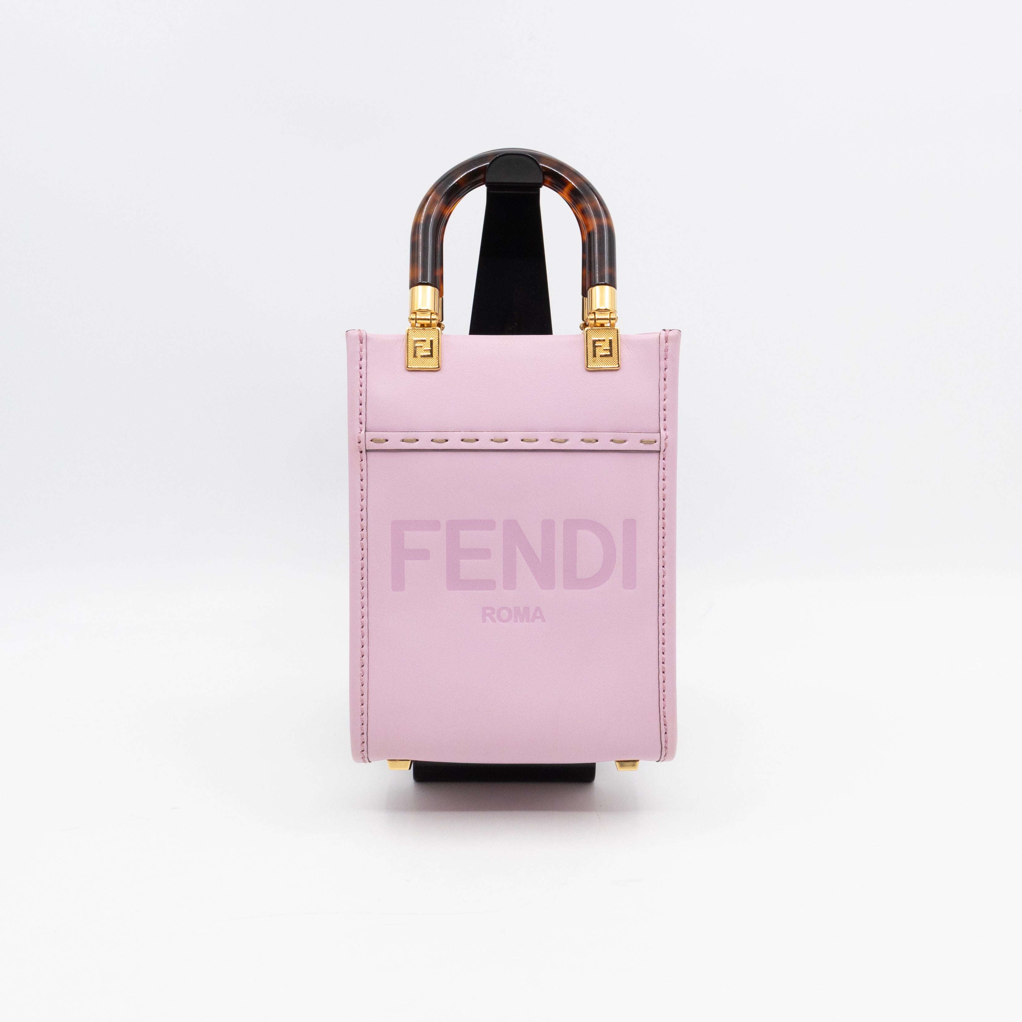 Sunshine Mini Pink Smooth Leather