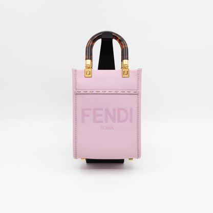 Sunshine Mini Pink Smooth Leather