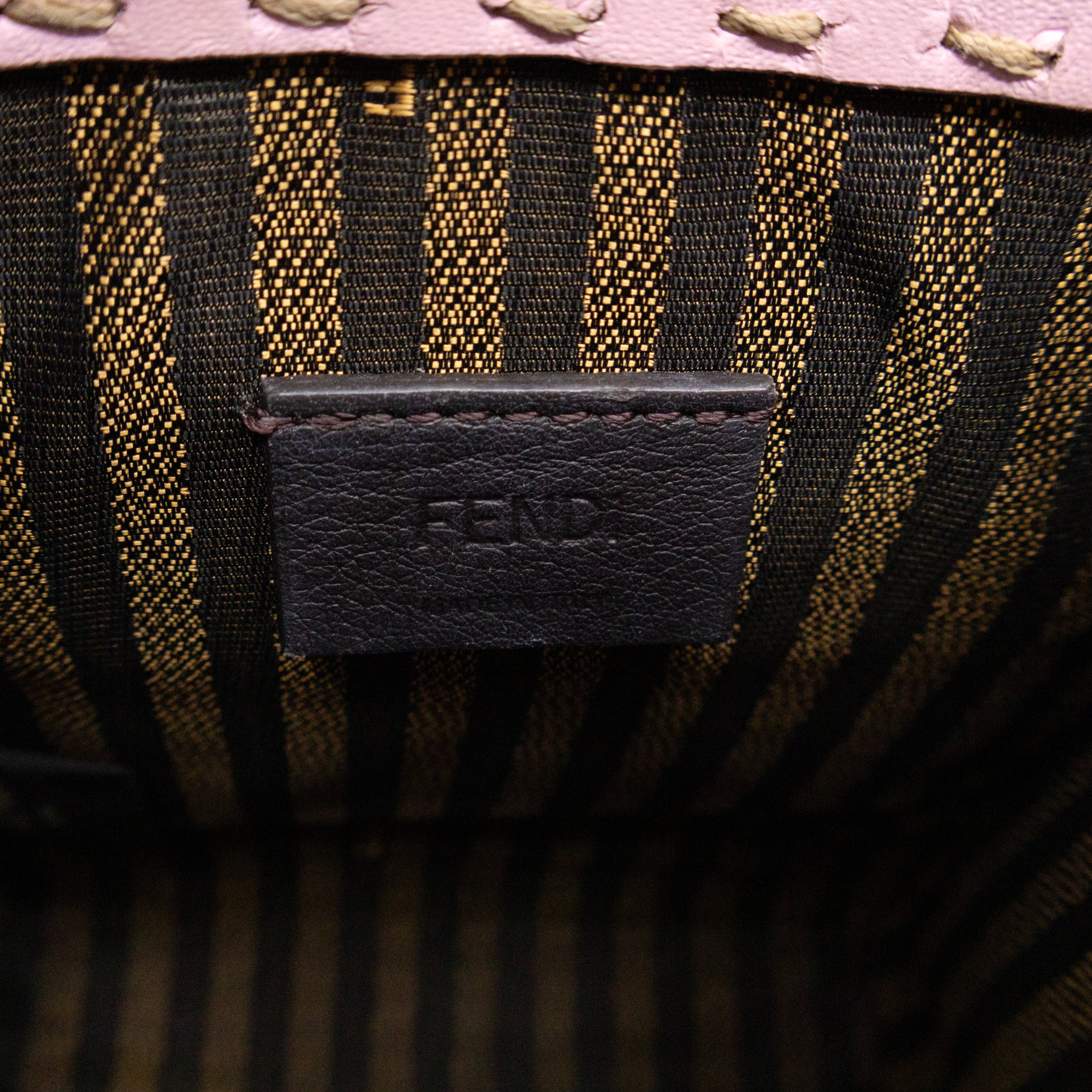 Sunshine Mini Pink Smooth Leather