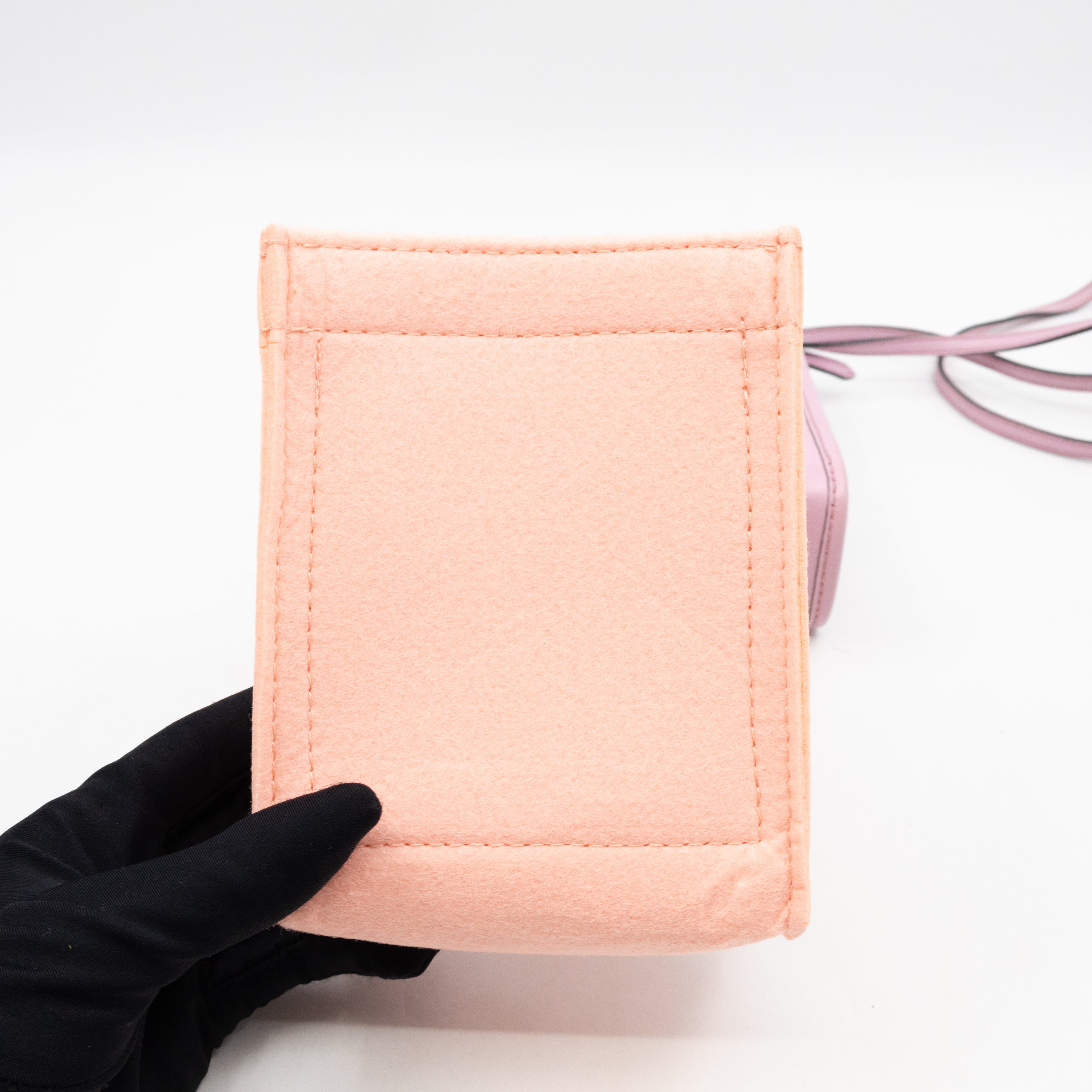 Sunshine Mini Pink Smooth Leather