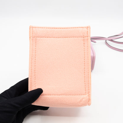 Sunshine Mini Pink Smooth Leather