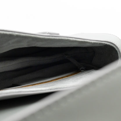 Saddle Bag Dior Grey Stone Ultra Matte Leather