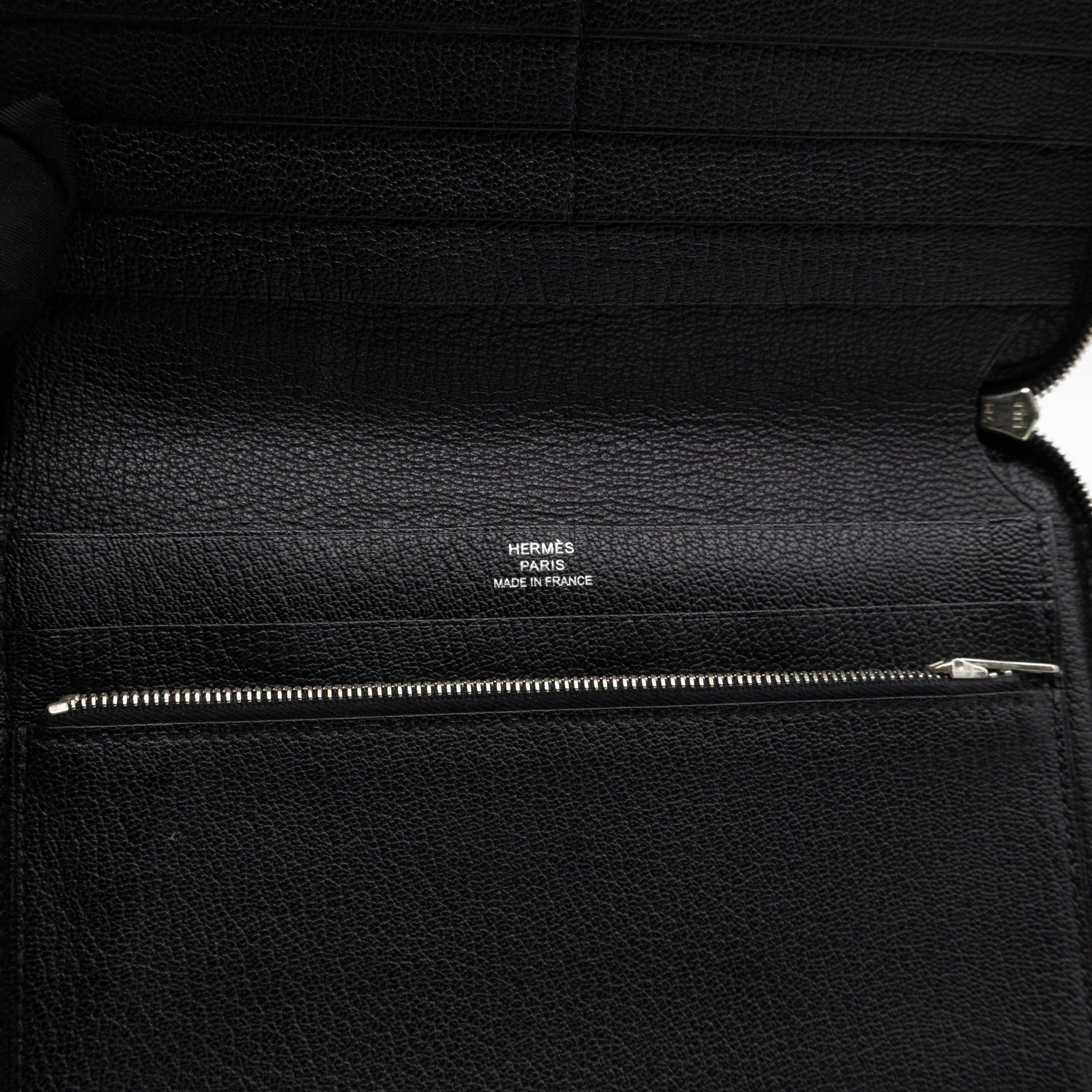 Azap GM Wallet Black Leather
