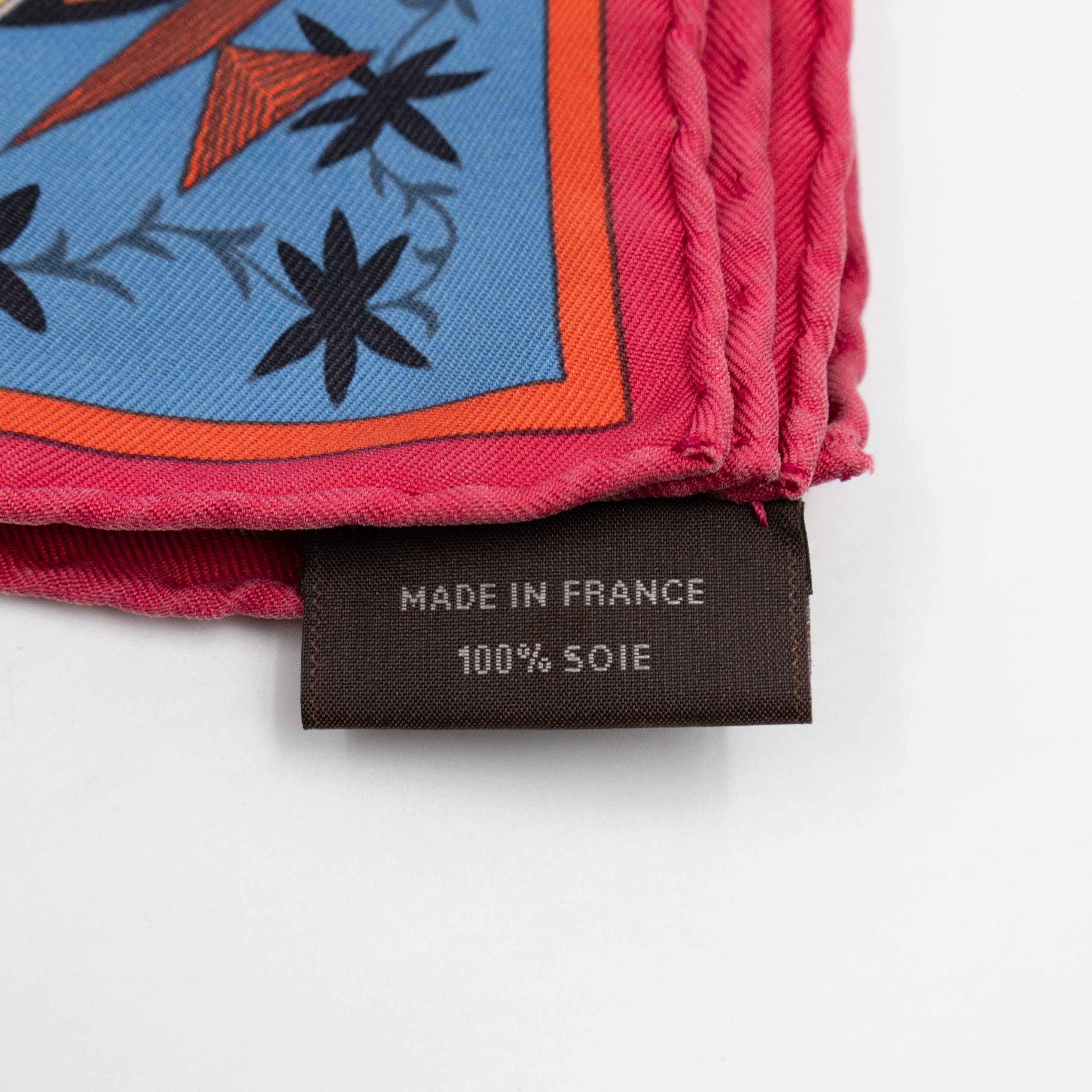 Silk Scarf 90 Kachinas Pink