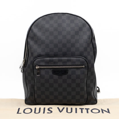 Josh Backpack Damier Graphite