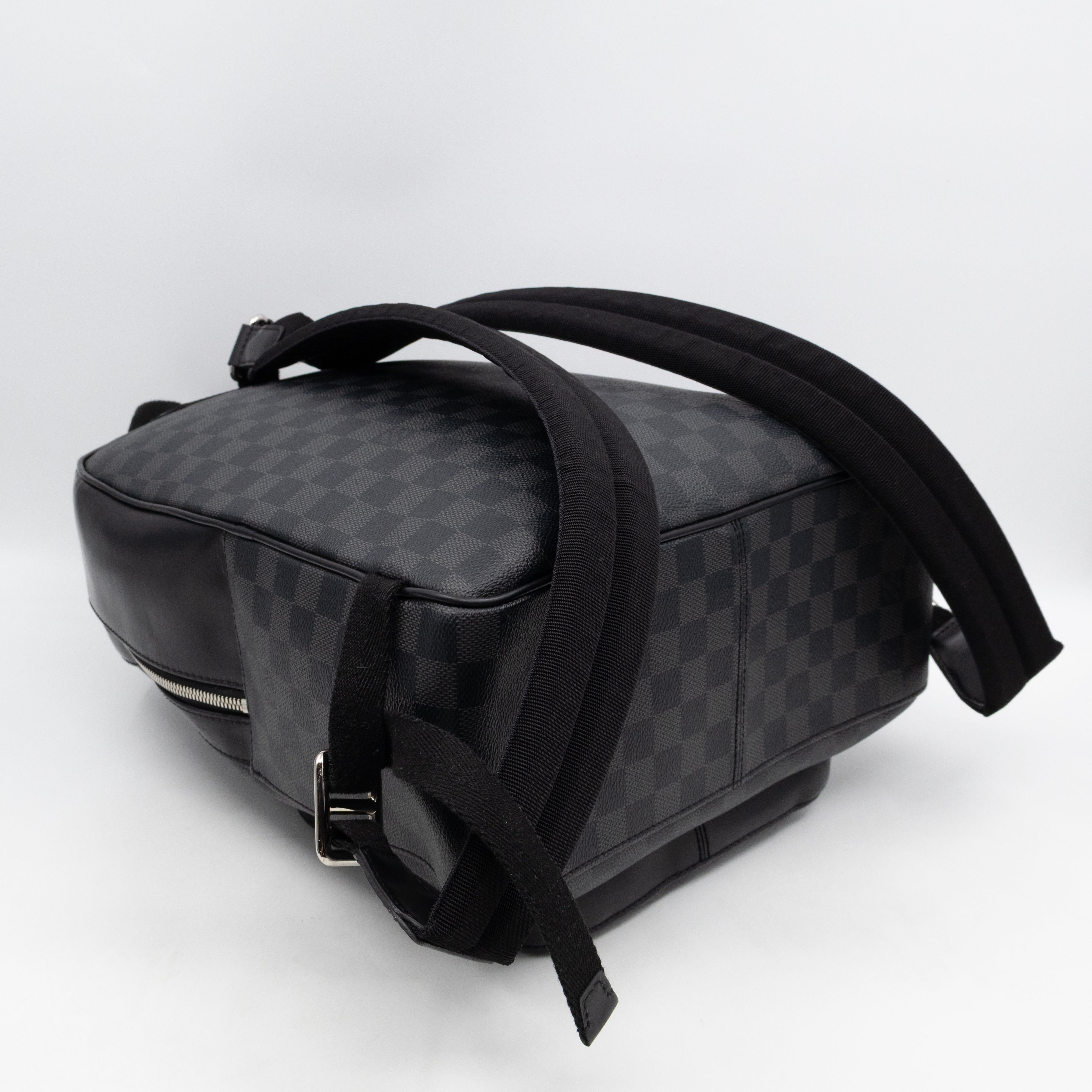 Josh Backpack Damier Graphite