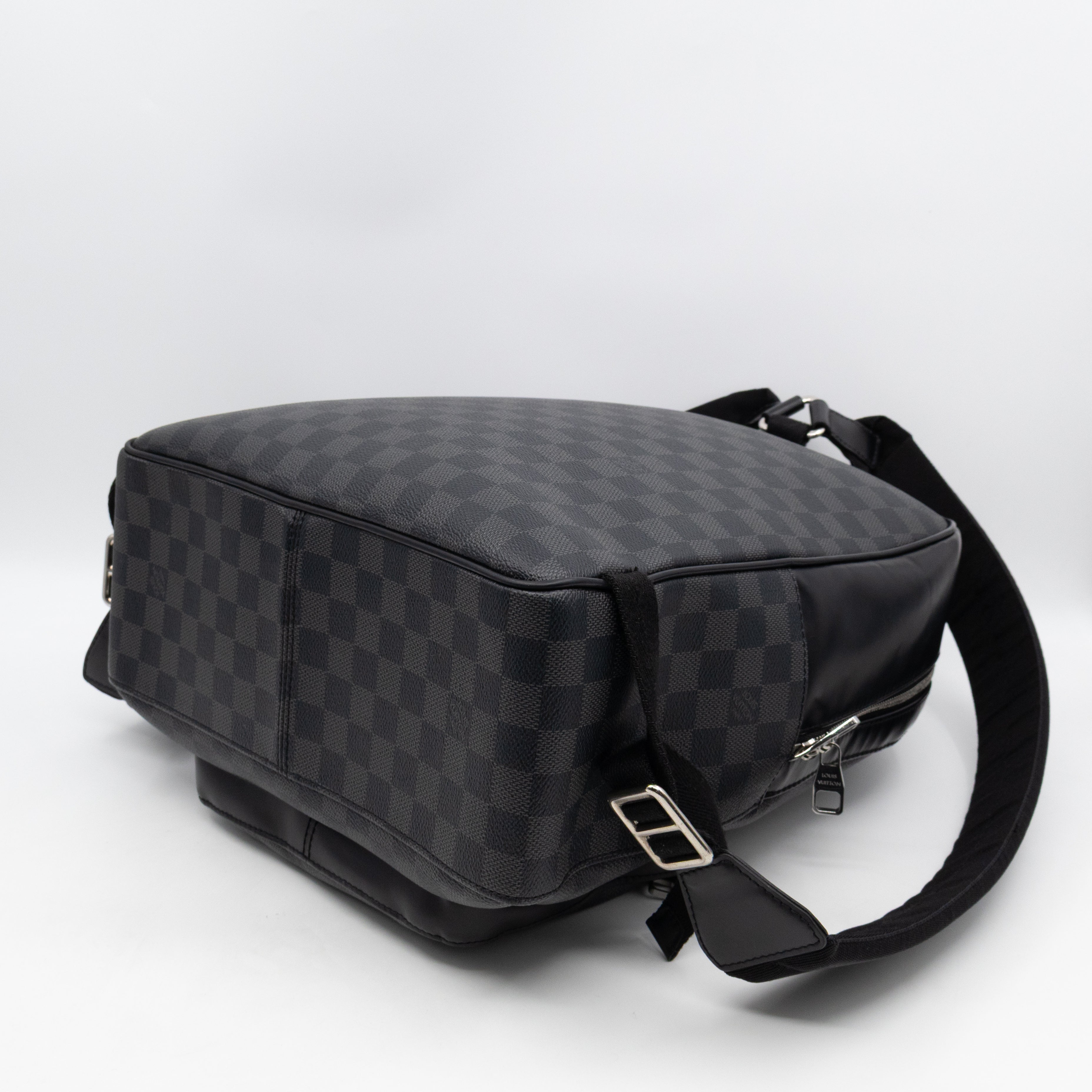 Josh Backpack Damier Graphite