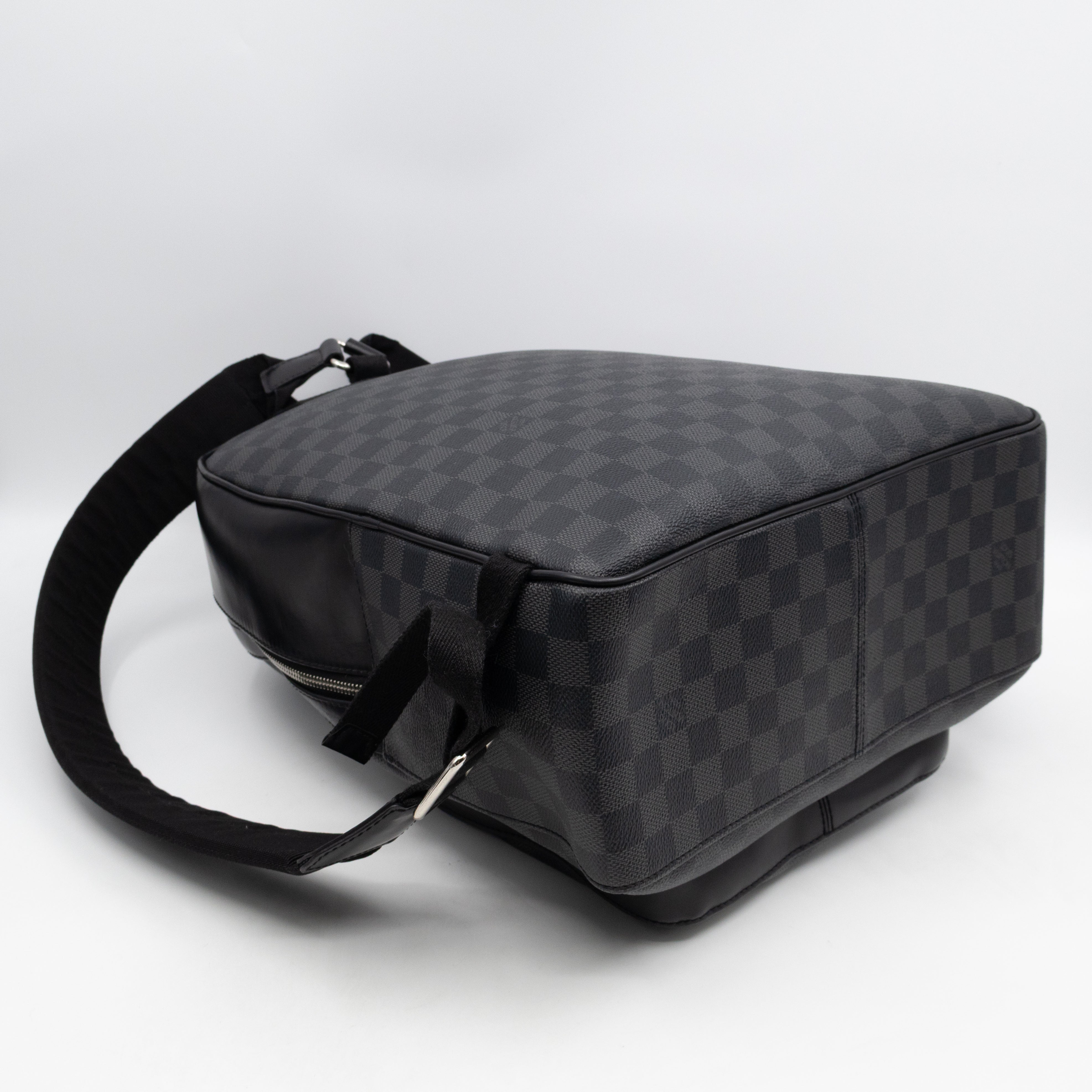 Josh Backpack Damier Graphite