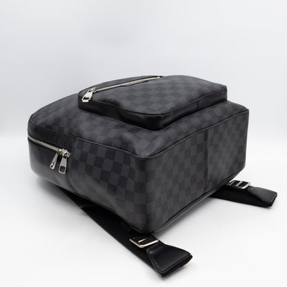 Josh Backpack Damier Graphite