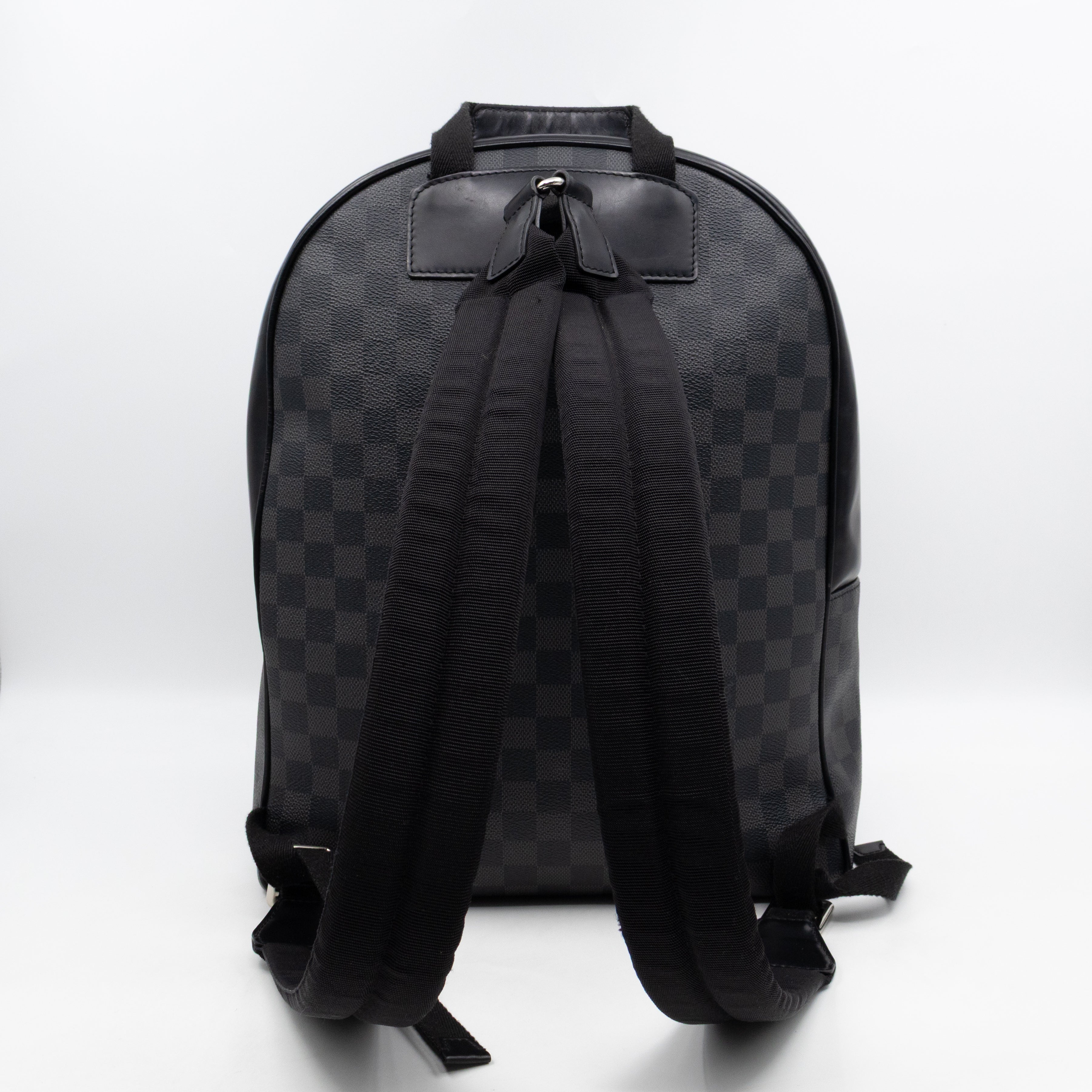 Josh Backpack Damier Graphite