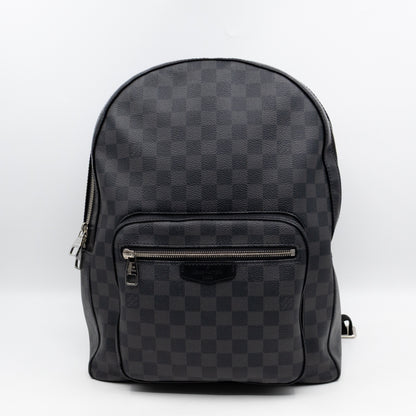 Josh Backpack Damier Graphite
