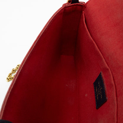 Pochette Felicie Navy Monogram Empreinte