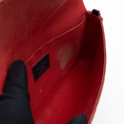 Pochette Felicie Navy Monogram Empreinte