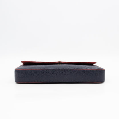 Pochette Felicie Navy Monogram Empreinte